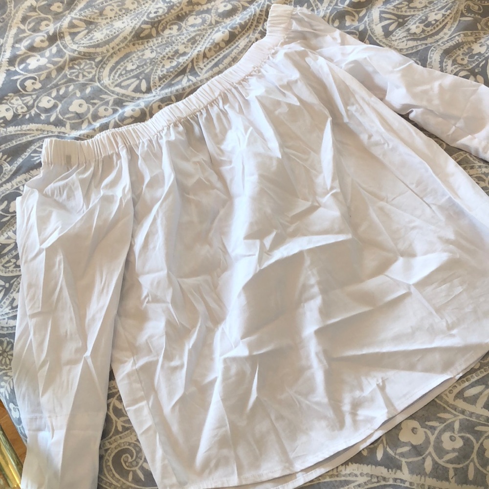 Off the shoulder shirt